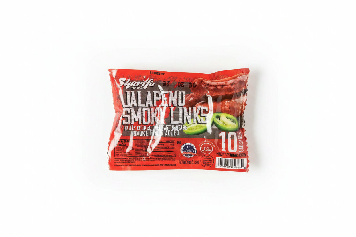 Sharifa jalapenu smoke links 10 sausage by SHARIFA