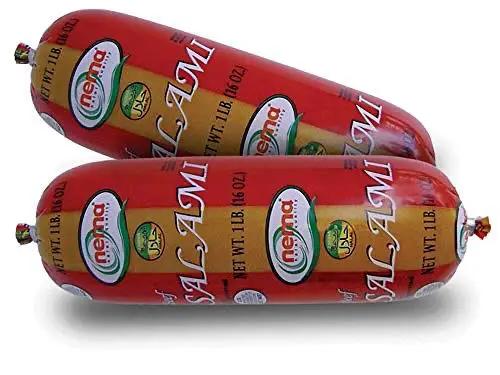 Nema Halal Beef Salami 1lb by NEMA