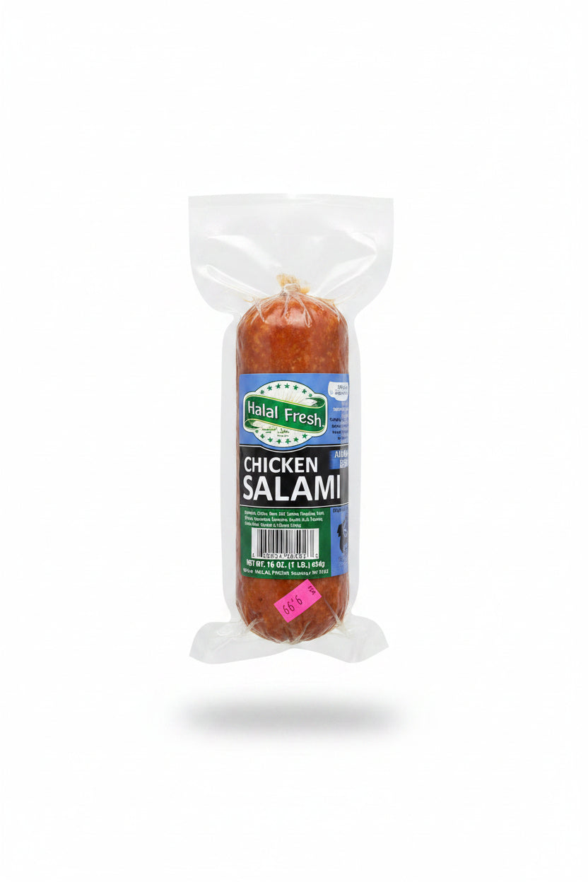 Hala fresh chicken salami by HALA