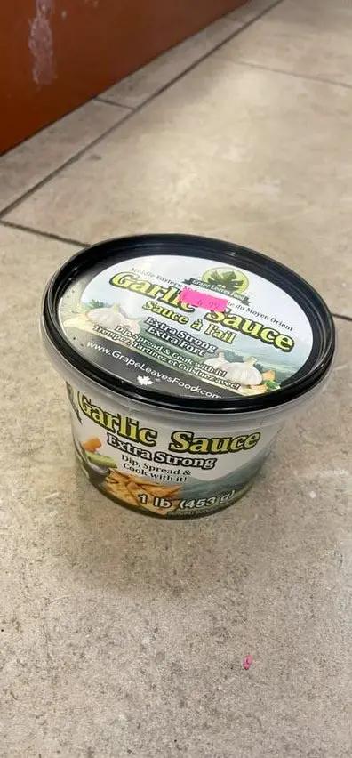 Garlig sauce grape leaves food by GARLIG