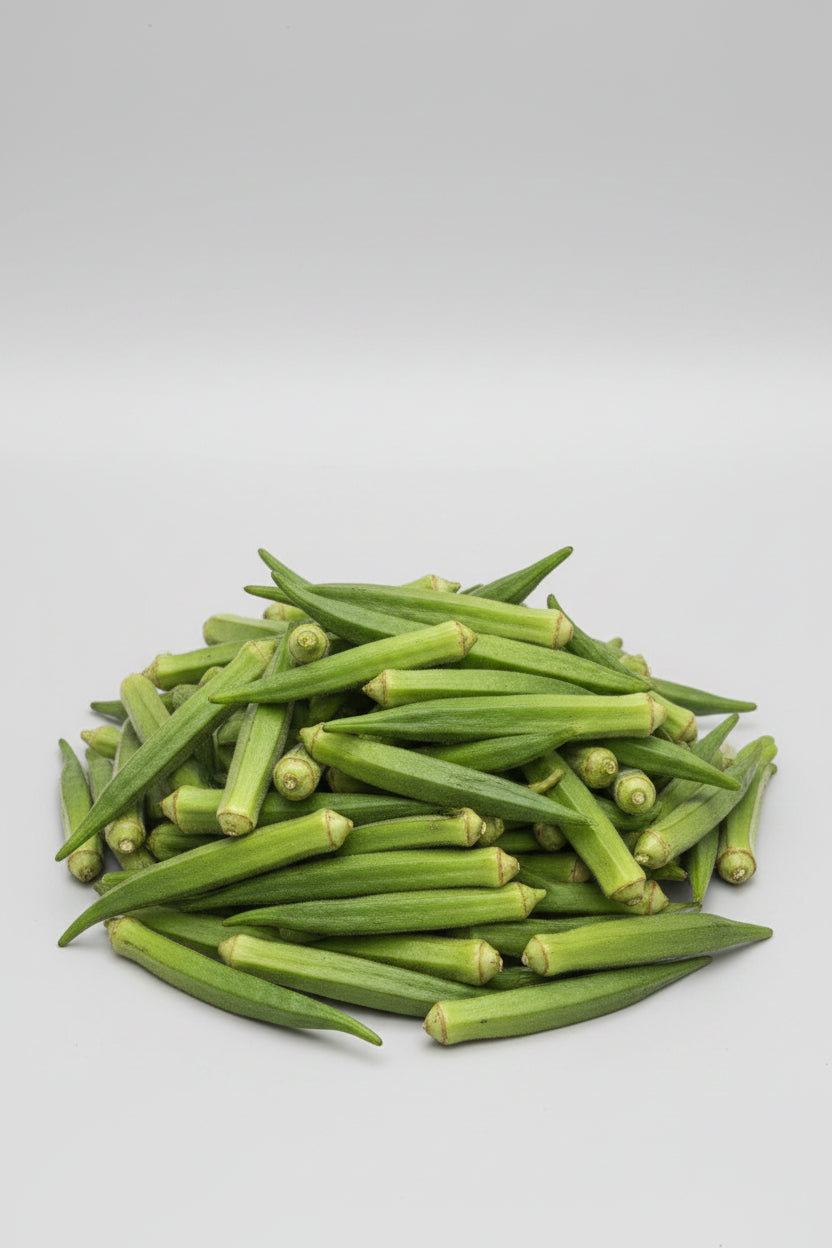 fresh okra by Casablanca Mediterranean Food