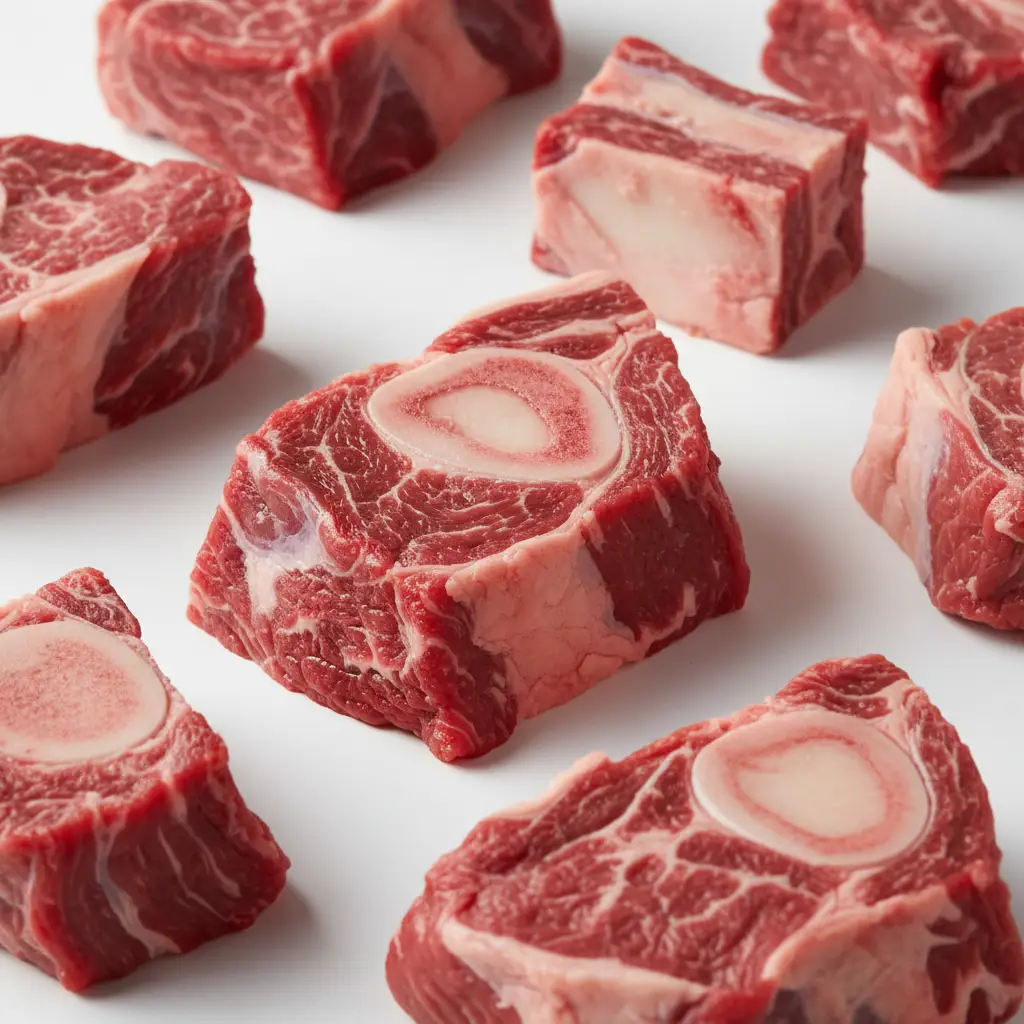 Beef chunks with bone by CASABLANCA