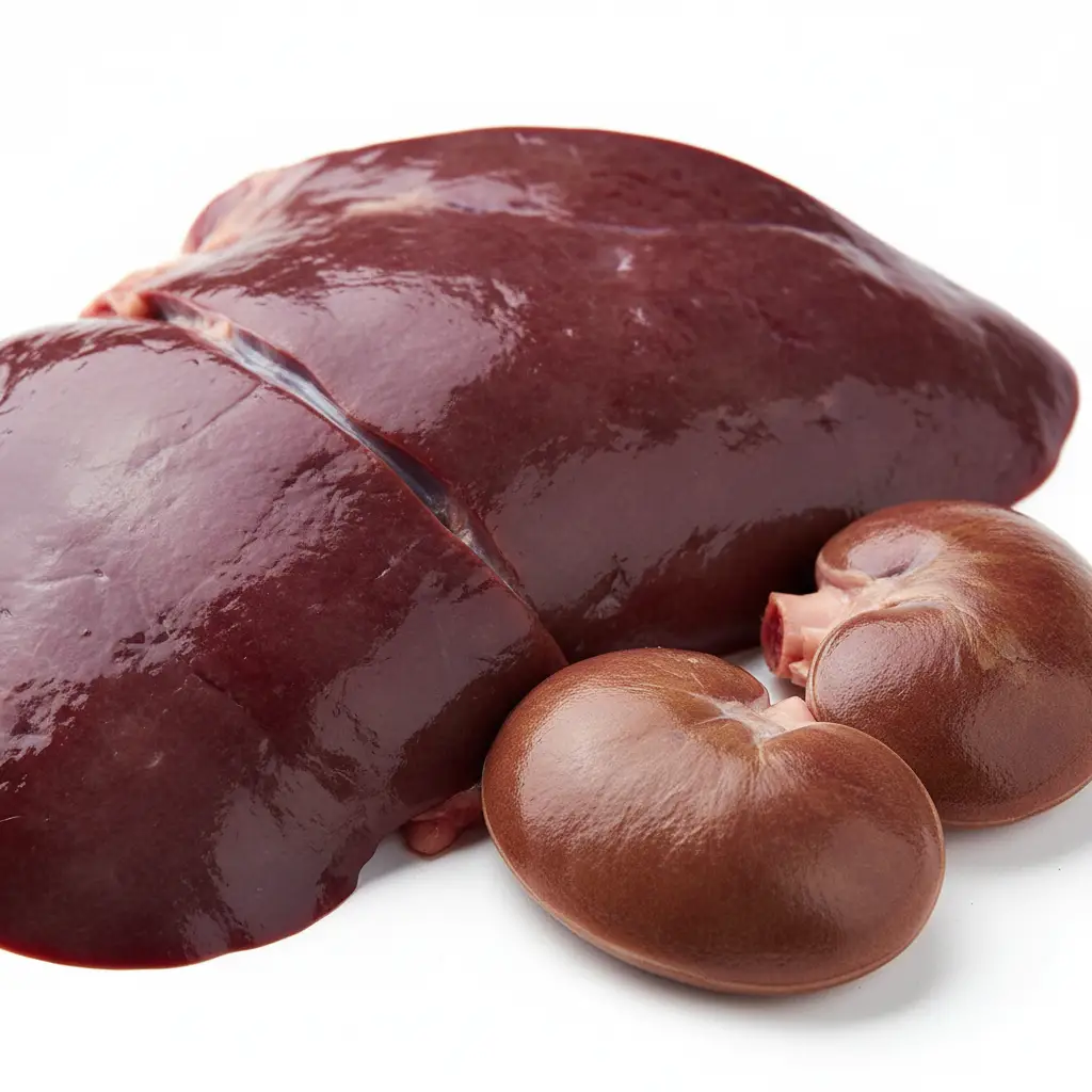 Goat liver + kidney by CASABLANCA