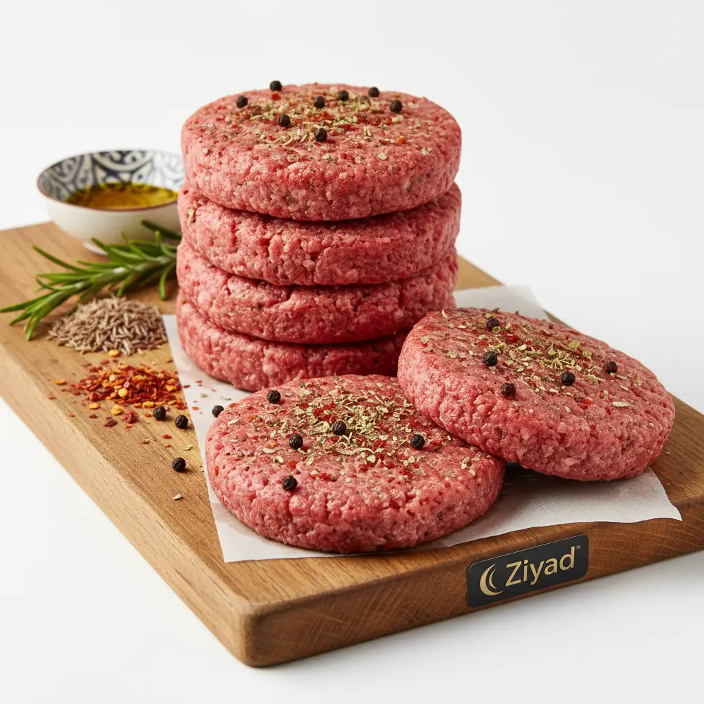 Ziyad Beef Hamburger Patties by Ziyad