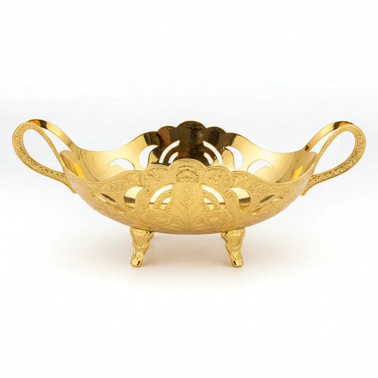 Stainless serving bowl by Casablanca Market