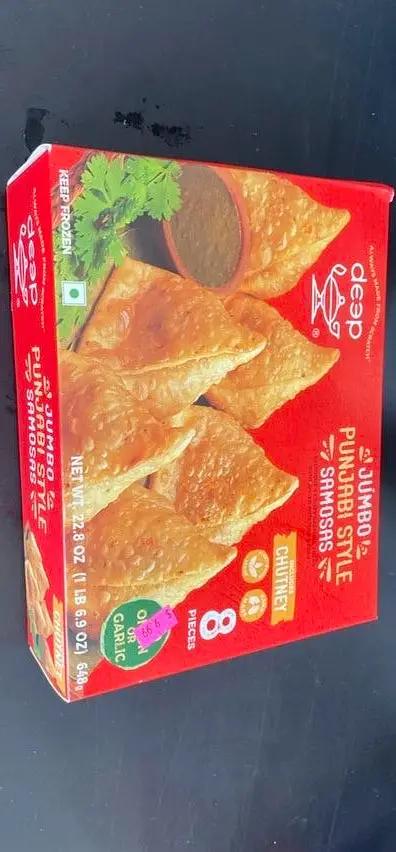 Deep punjabi style samosa by Casablanca Mediterranean Food