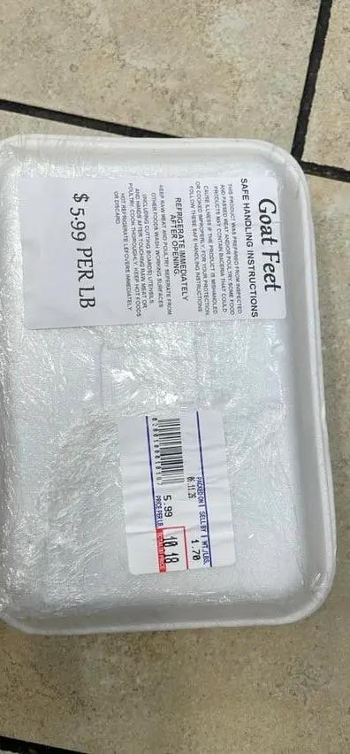 Goat feet frozen by Casablanca Mediterranean Food