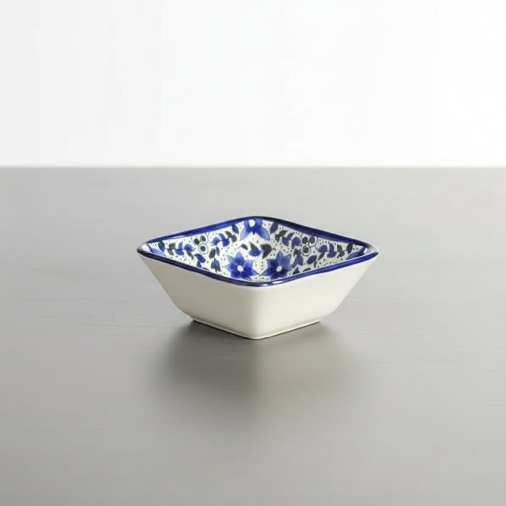 Ceramic bowl flower pattern small by Casablanca Market