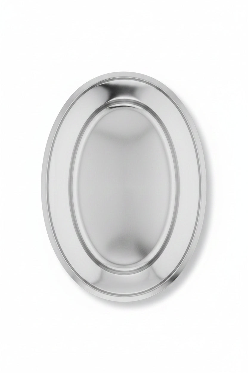 Large oval tray by Casablanca Market