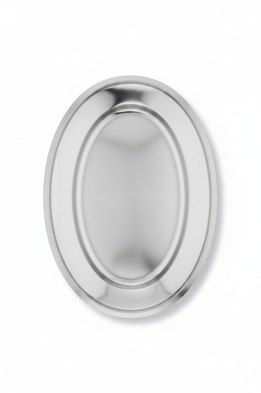 Large oval tray by Casablanca Market