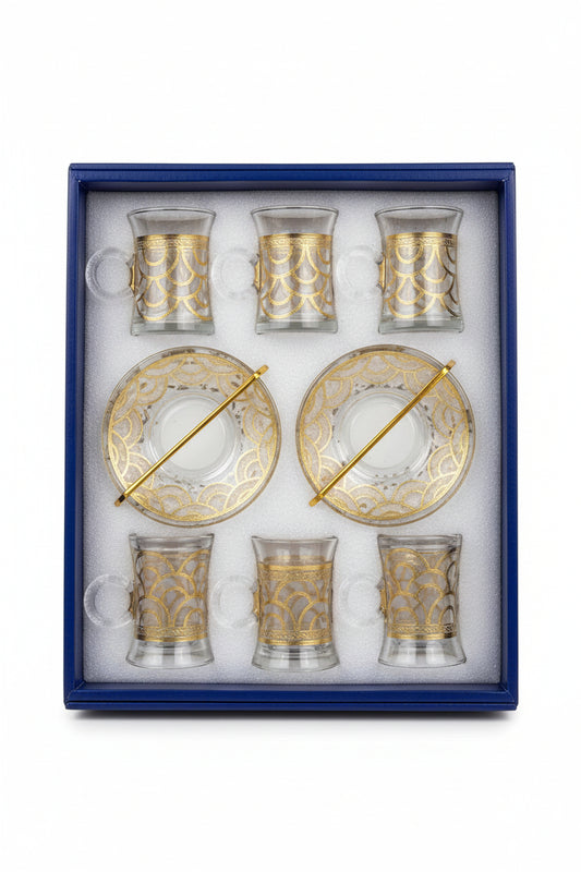 Tea glass set by Casablanca Market