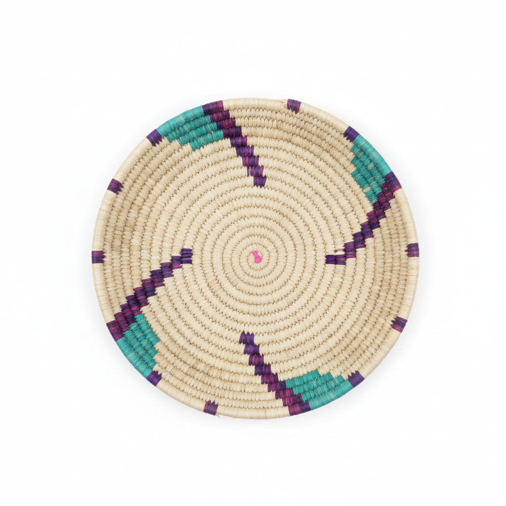 Woven tray by Casablanca Market