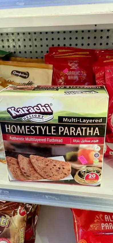 Home style paratha by Casablanca Mediterranean Food