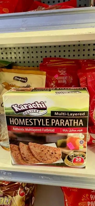 Home style paratha by Casablanca Mediterranean Food