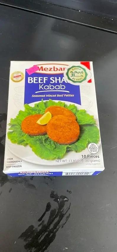 Mazben beef shami kaba by Casablanca Mediterranean Food