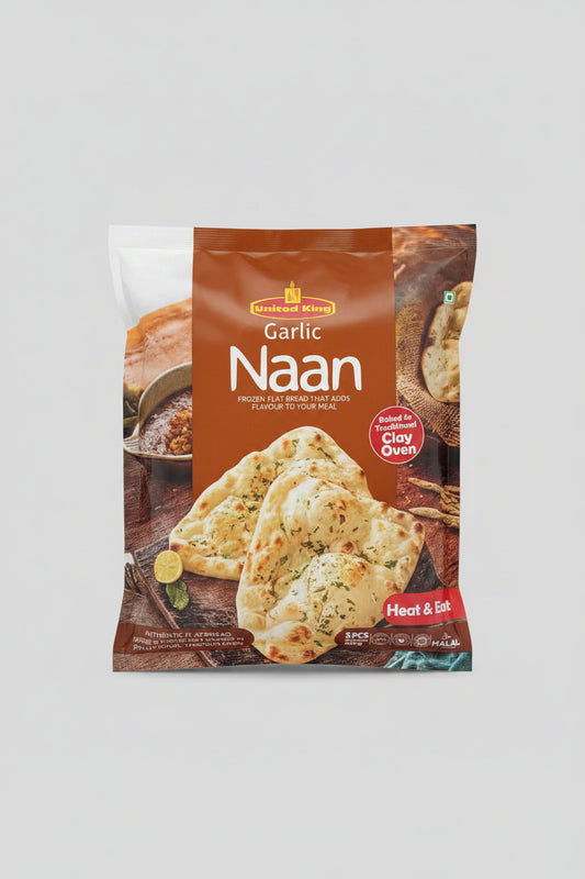 Naan tundouri garlic by Casablanca Mediterranean Food