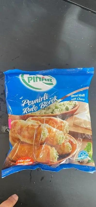 Pinar peynitli rul borek by Casablanca Mediterranean Food