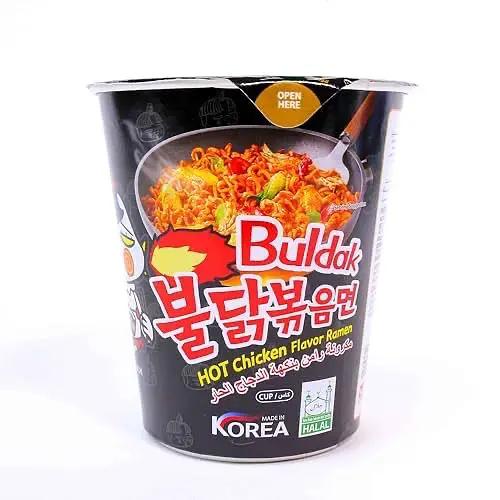 韩国进口 三养(Samyang) 火鸡炒面干拌面 泡面方便面 70g 小杯 Samyang Turkey Fried Noodle, Dry Mixed Noodle, Soak Noodle, Instant Noodle 70g Cup by 韩国进口