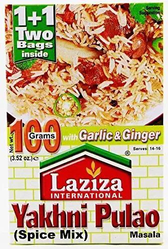 Laziza Yakhni Pulao Masala 100g by LAZIZA