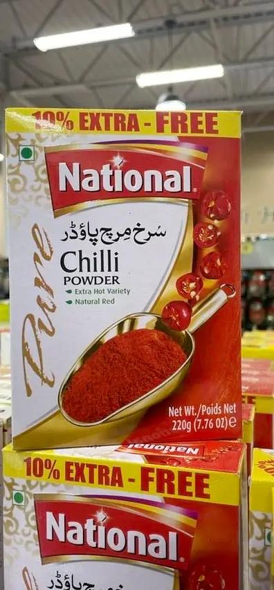 National chilli powder by NATIONAL