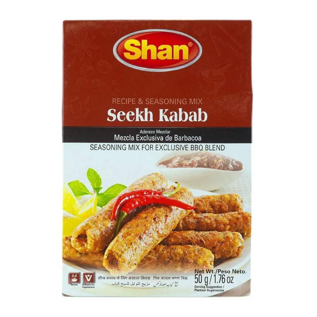 Shan Seekh Kabab Seasoning Mix - 50g by SHAN
