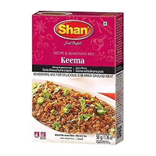 Shan - Keema Masala Seasoning Mix (50g) - Spice Packets for Delicious Stir-Fried Ground Meat by SHAN
