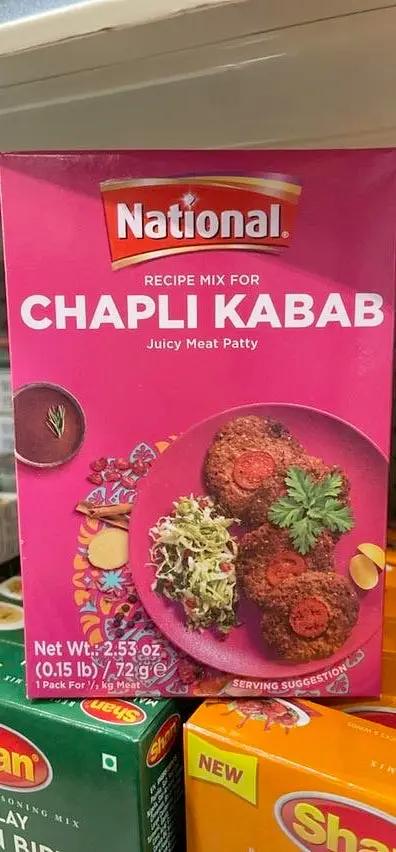 National chapli kabab by NATIONAL