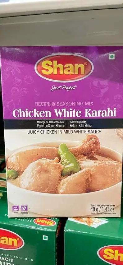 Shan chiken white karahi by SHAN