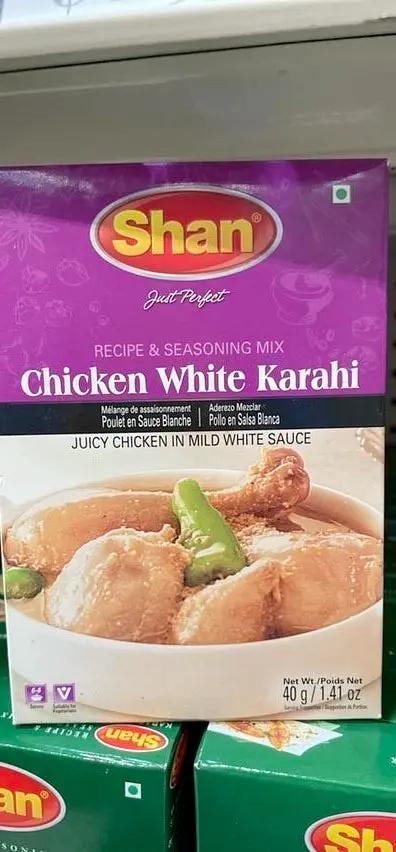 Shan chiken white karahi by SHAN