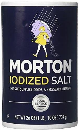 Morton, Iodized Salt, 737 Grams(gm) by MORTON,