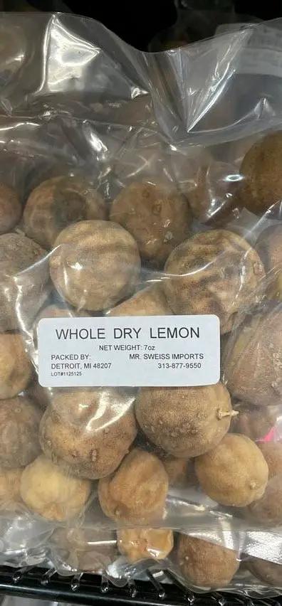 Whole dry lemon by WHOLE