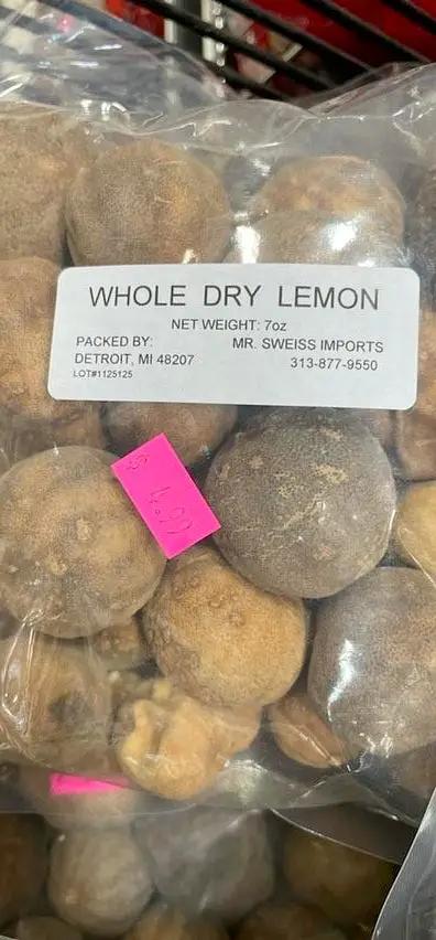 Whole dry lemon by WHOLE