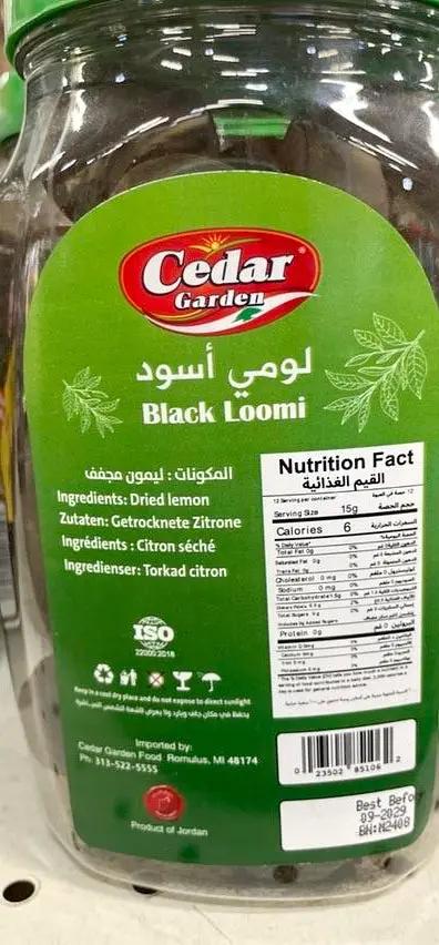 Cedar black loomi by CEDAR