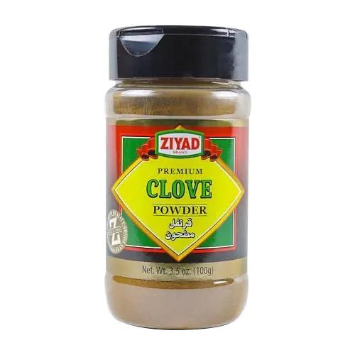 Ziyad Shaker Clove Powder, Ready for Baharat, Lebanese Spice Blends, No Additives, No Preservatives, 3.5oz by ZIYAD