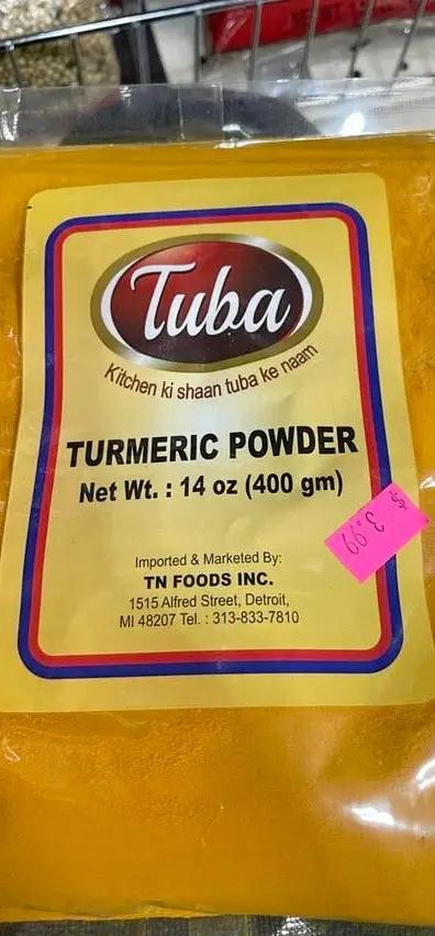 Tuba turmeric powder by TUBA