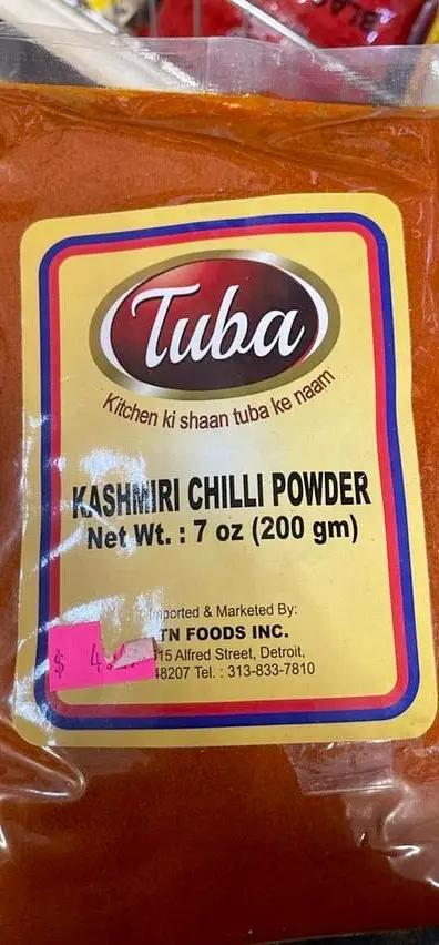 Tuba kashmiri chilli powder by TUBA