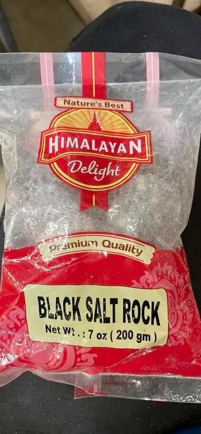 Black salt rock by BLACK