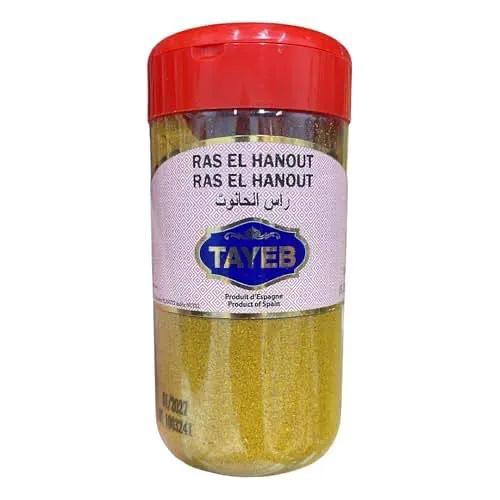 TAYEB Premium Spice Collection: Paprika, Ground Cumin, Turmeric, Black Pepper, & Ras El Hanout – Authentic Moroccan Flavors for Everyday Cooking (Ras El Hanout) by TAYEB