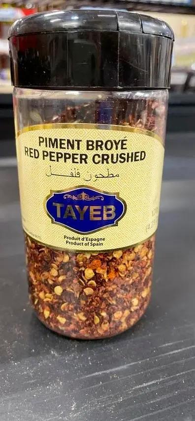 Taype read pepper crushed by TAYPE