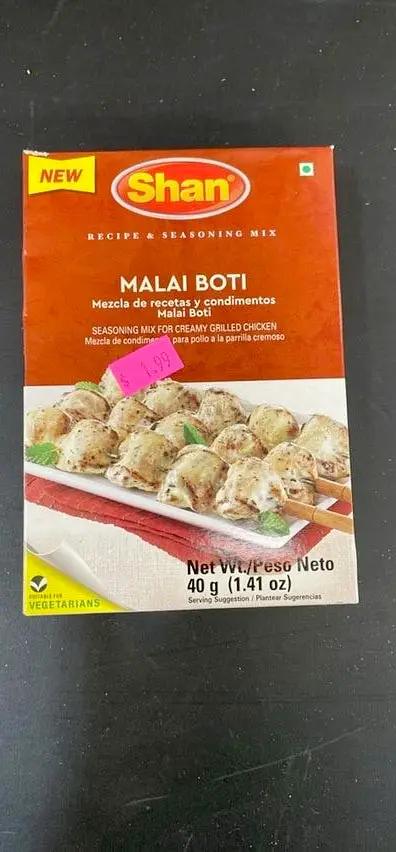 Shan malai boti by SHAN