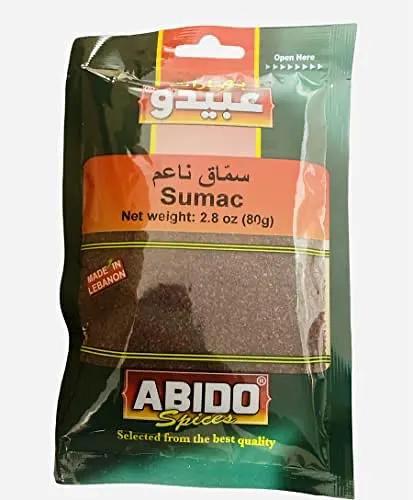 Abido Ground Sumac Spice, 100% All-Natural Spices (pack of 1) by ABIDO