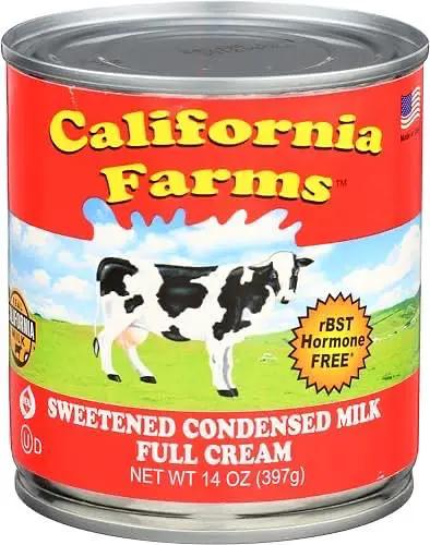 CALIFORNIA FARMS Sweetened Condensed Milk, 14 OZ by CALIFORNIA