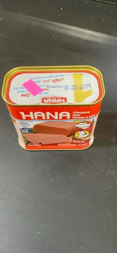 Hana luncheon beef and chicken by HANA