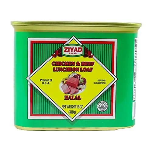 Ziyad Luncheon Halal Meat, Chicken/Beef, 12 Ounce by ZIYAD