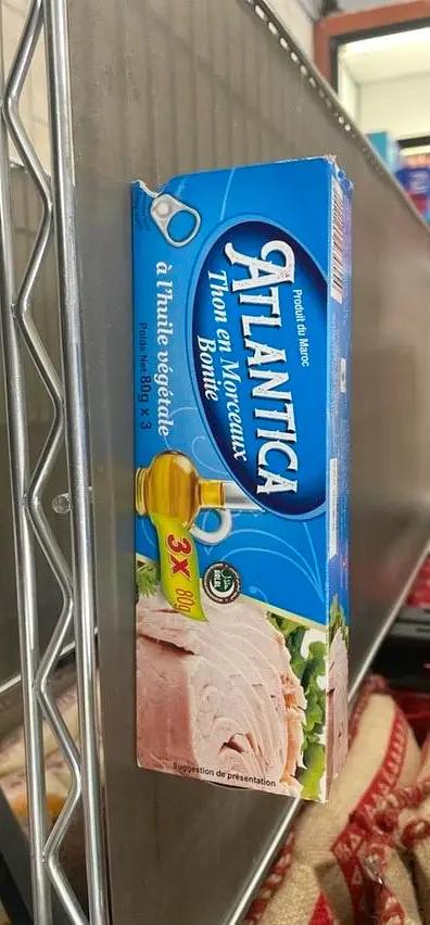 Atlantica chunk tuna with oile by ATLANTICA