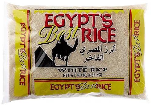 Egypt's Best White Rice, 10 Pound by EGYPT'S
