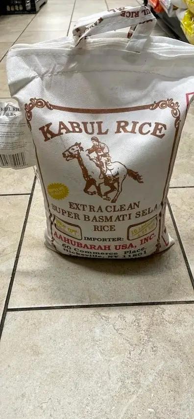 Kabul rice basmati sela rice by KABUL