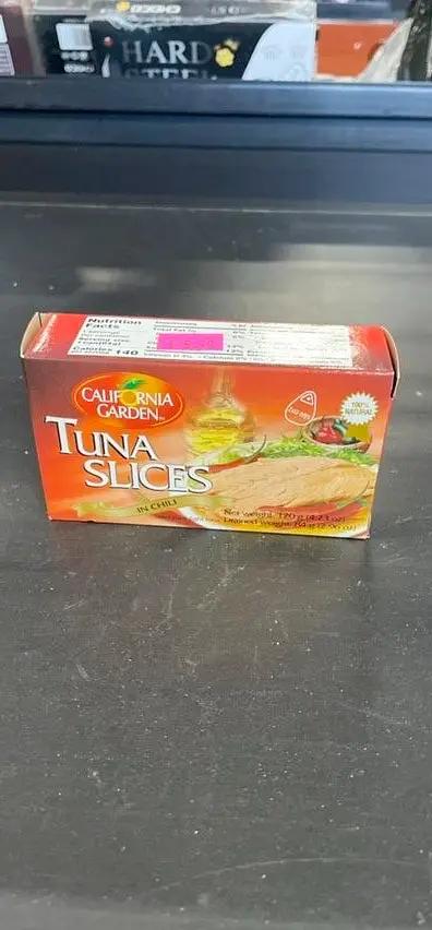 California garden tuna slices in cilli by CALIFORNIA