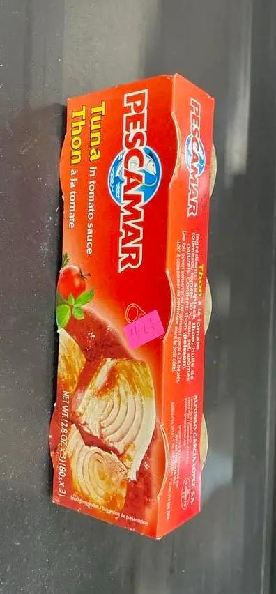 Pescamar tuna in tomato suace 3 cans by PESCAMAR