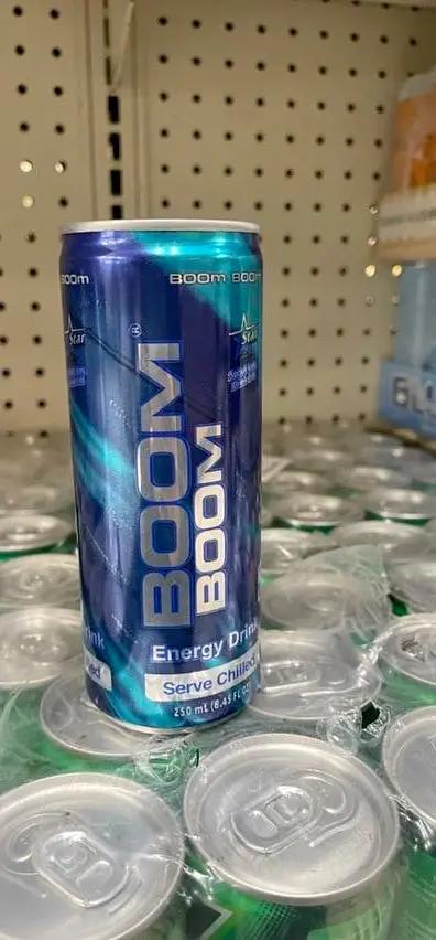 Boom boom energy drink by BOOM